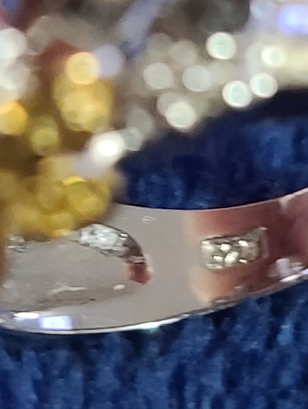Huge Citrine Set In Chunky 925 Setting Butterfly Cocktail Ring, Size 6 - Picture 2 of 9